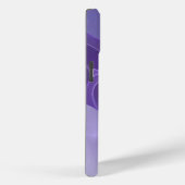 Lila Abstraktes Glühen Case-Mate iPhone Hülle (Rückseite / Rechts)