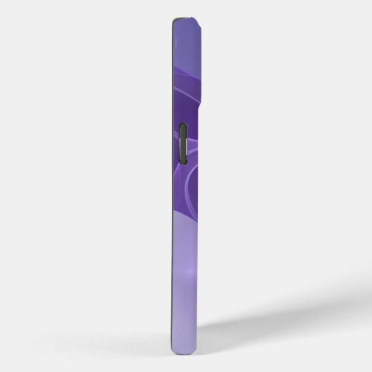 Lila Abstraktes Glühen Case-Mate iPhone Hülle (Rückseite / Rechts)