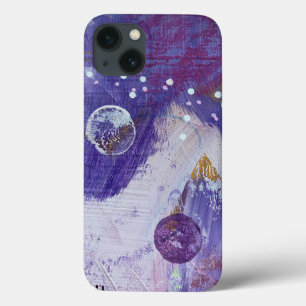 Lila abstraktes iPhone-Case in Mondberg Case-Mate iPhone Hülle