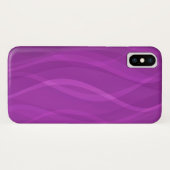 Lila abstraktes iPhone-Gehäuse Case-Mate iPhone Hülle (Rückseite (Horizontal))