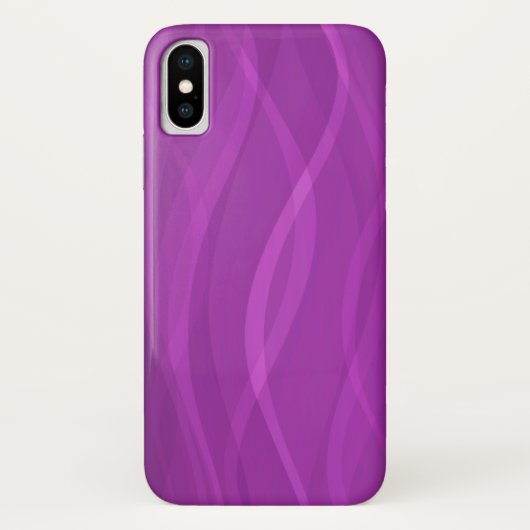 Lila abstraktes iPhone-Gehäuse Case-Mate iPhone Hülle (Rückseite)