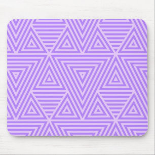 Lila Abstraktes Muster von Schaufenster Mousepad
