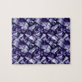 Lila Abstraktes Puzzle (Horizontal)