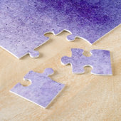 Lila Abstraktes Puzzle (Seite)