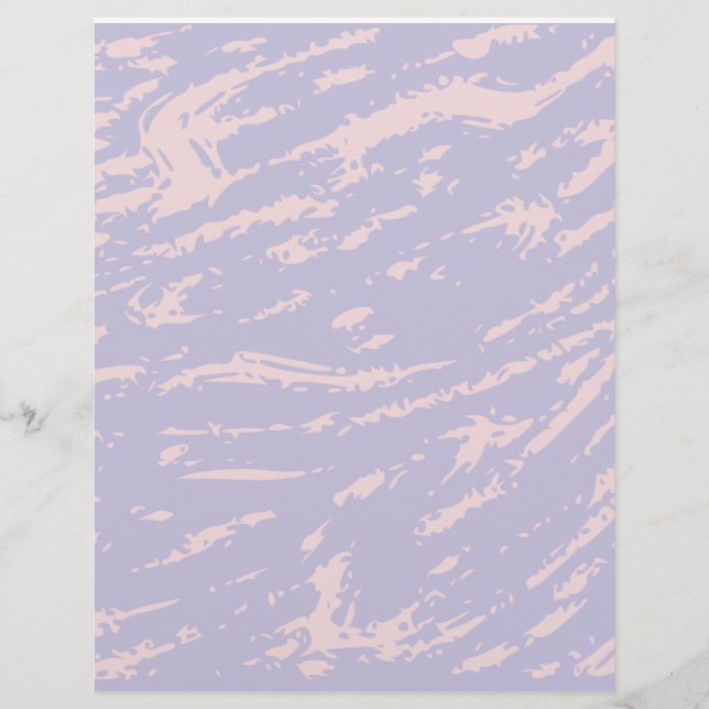Lila abstraktes Scrapbooking-Papier (Vorderseite)