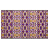 Lila abstraktes Stoffdesign Stoff (Fat Quarter (45,7 x 55,9 cm))