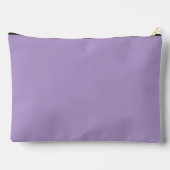 Lila Accessoire-Tasche mit Monogramm Zubehörtasche (Rückseite)