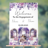 Lila Acrylzeichen Acrylschild (Neutral)