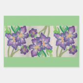 Lila Adenium Geschenkpapier Set (Vorderseite 2)