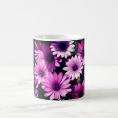 Lila afrikanische Daisy-Blume Personalisiert Kaffeetasse (Mittel)