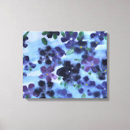 Lila afrikanisches Violett Leinwanddruck