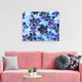 Lila afrikanisches Violett Leinwanddruck (Insitu (Wohnzimmer))