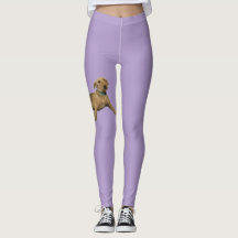Lila Airedale-Leggings