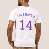 Lila Aki T - Shirt (Rückseite)