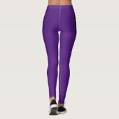 Lila Aktivität Leggings (Rückseite)