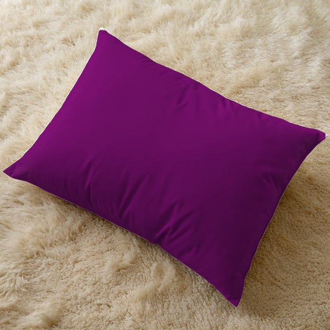 Lila akzentuierter Kissen (Purple Solid Bright Accent Pillow)
