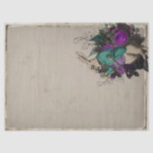 Lila Alice im Wunderland Seidenpapier (Vorderseite)