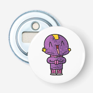 lila Alien Flaschenöffner
