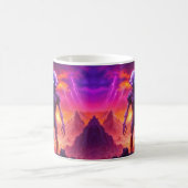 Lila Alien Kaffeetasse (Mittel)
