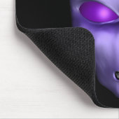 Lila Alien Mousepad (Ecke)