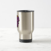 lila Alien Reisebecher (Mittel)