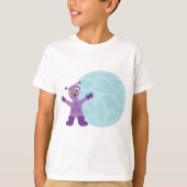 Lila Alien T-Shirt (Vorderseite)