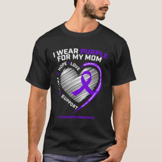 Lila Alzheimer Awareness Products Mama T-Shirt