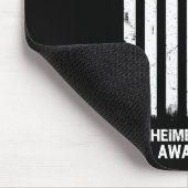 Lila Alzheimer-Krankheit Sensibilisierung für die Mousepad (Ecke)