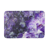Lila Amethyst Badematte (Vorderseite)