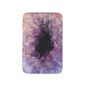 Lila Amethyst Badematte (Vorderseite Vertikal)