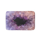 Lila Amethyst Badematte (Vorderseite)