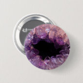 Lila Amethyst Button (Vorne & Hinten)