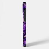 Lila Amethyst Crystal Gems IPhone Samsung Case Hülle (Linke Seite)