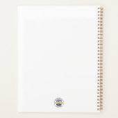 Lila Amethyst Crystal Gemstone Planer Kalender (Rückseite)