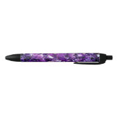 Lila Amethyst Crystal Geode Gemstone Pen Kugelschreiber (Unterseite)