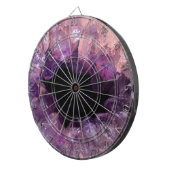 Lila Amethyst Dartscheibe (Vorderseite rechts)