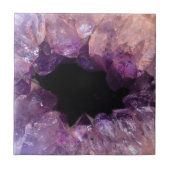 Lila Amethyst Fliese (Vorderseite)
