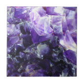 Lila Amethyst Fliese (Vorderseite)