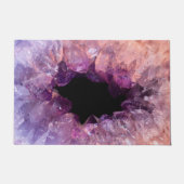 Lila Amethyst Fußmatte (Vorderseite)