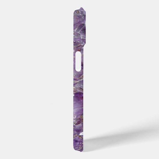 Lila Amethyst Gemstone Custom Case-Mate iPhone Hülle (Rückseite / Rechts)