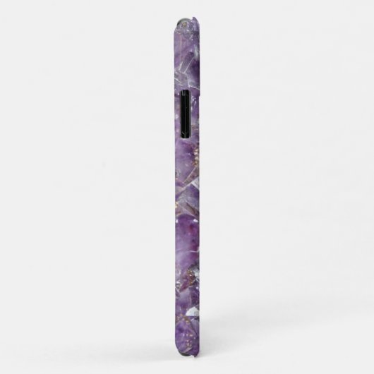 Lila Amethyst Gemstone Custom Phone Case (Hinten/Rechts)