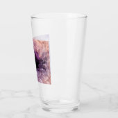 Lila Amethyst Glas (Links)