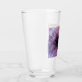 Lila Amethyst Glas (Rechts)