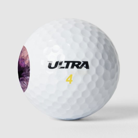 Lila Amethyst Golfball (Logo)