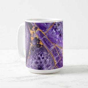 Lila Amethyst Kaffeetasse