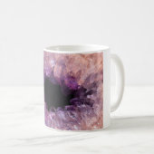 Lila Amethyst Kaffeetasse (VorderseiteRechts)