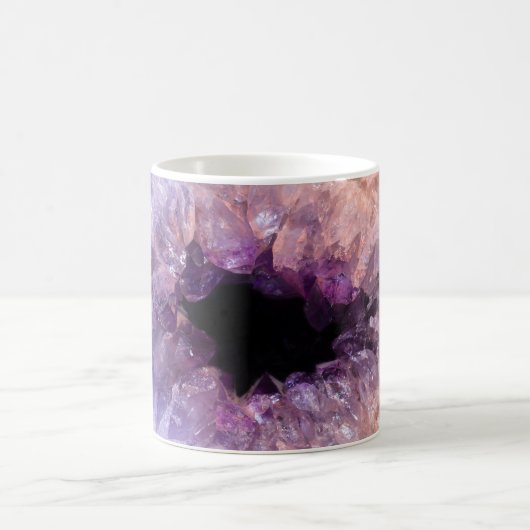 Lila Amethyst Kaffeetasse (Mittel)