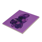 Lila Amethyst Keramik Foto Tile Fliese (Seite)