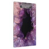 Lila Amethyst Klemmbrett (Rechts)
