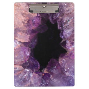 Lila Amethyst Klemmbrett